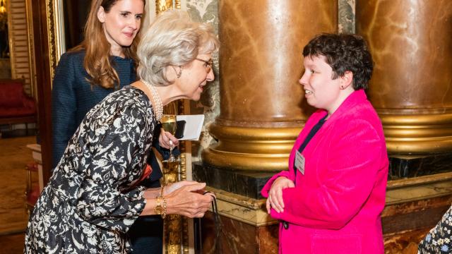 HRH The Duchess of Gloucester meets Beatrix