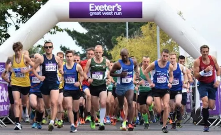 Exeter Great West Run Half Marathon