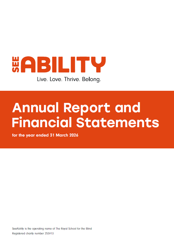 Our Annual Report and Financial Statements for the year ending 31 March 2026
