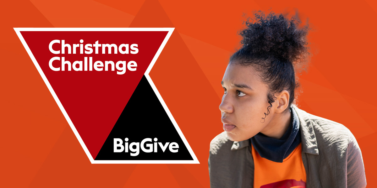 Candace with the Big Give Logo