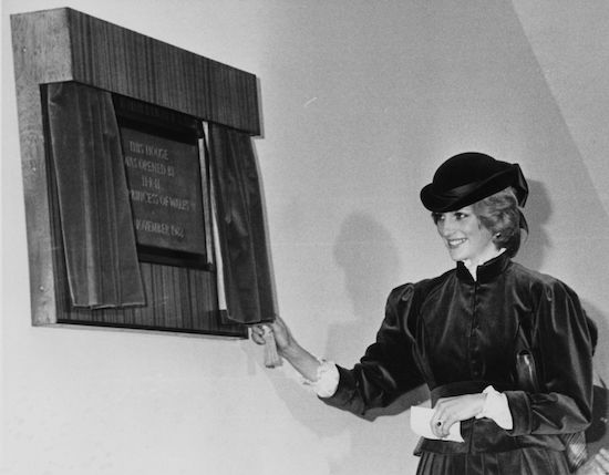 Princess Diana opens new SeeAbility flats in Leatherhead in 1982