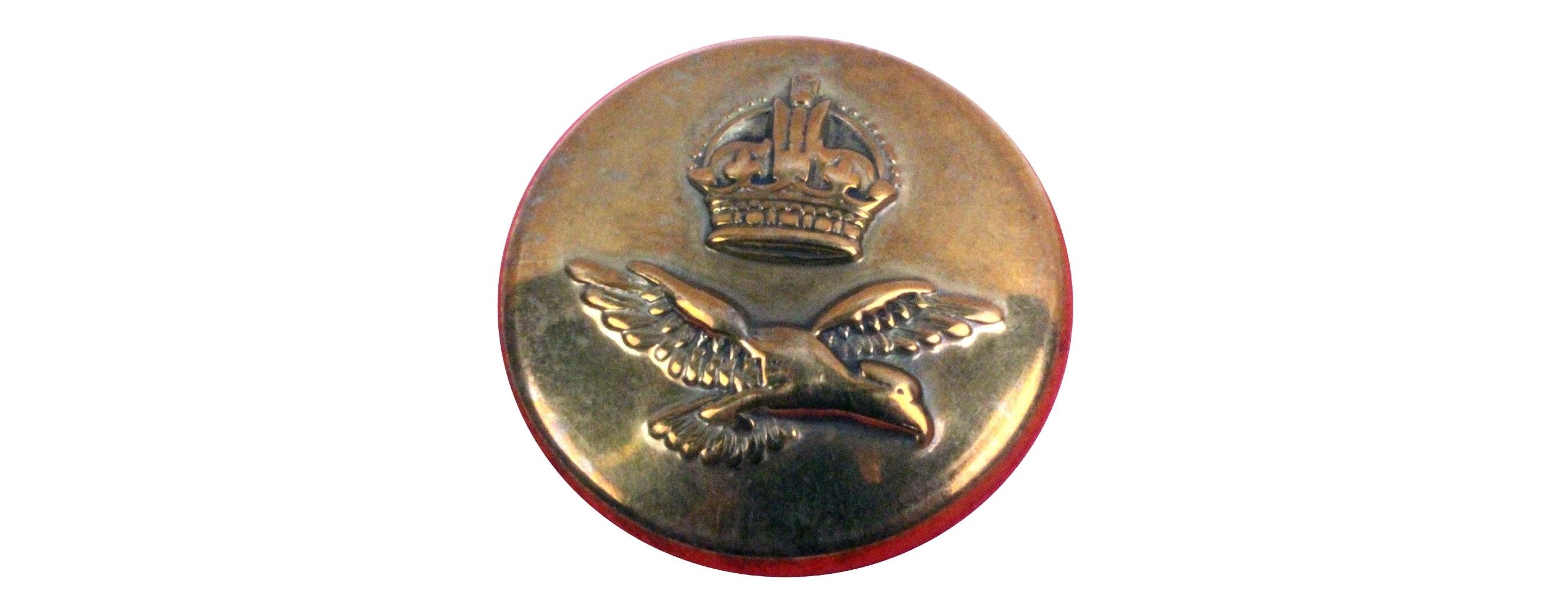 A photo of a Second World War RAF button