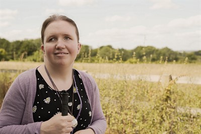 Kayleigh out walking