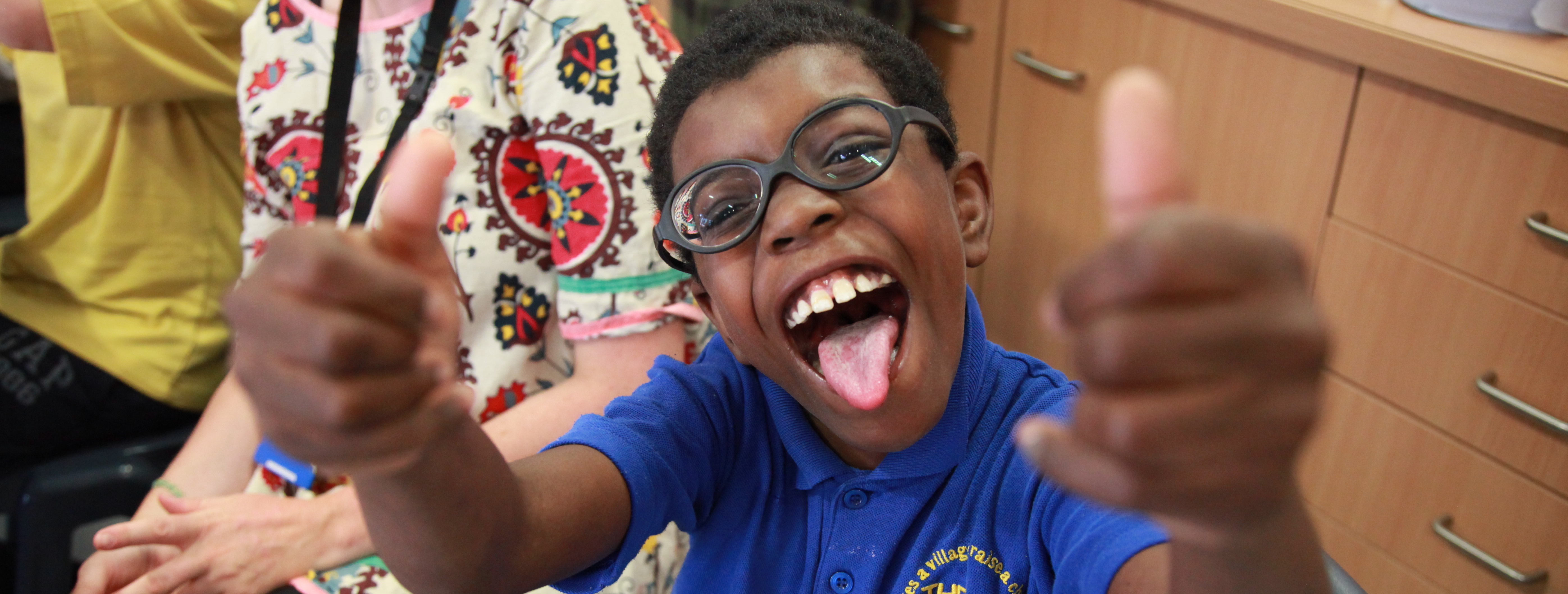 Keiron and his glasses