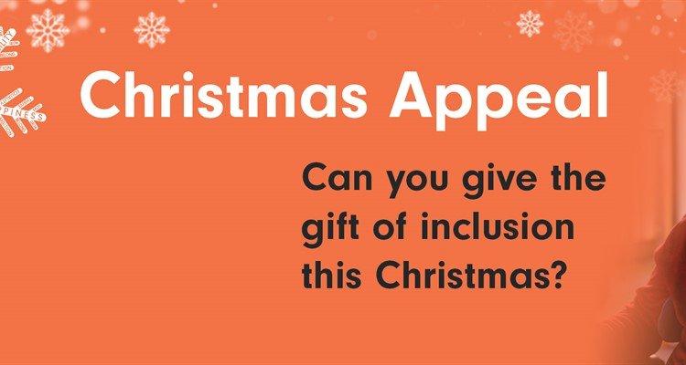  A poster that reads: Christmas Appeal