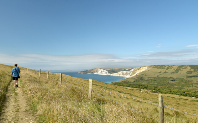 Walking in the Jurassic coast