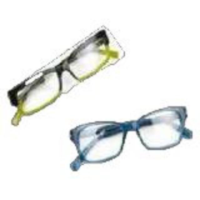 Different colour glasses