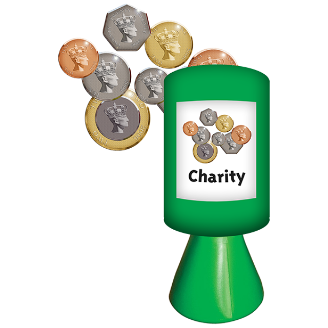 Charity money