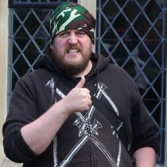 Ben giving a thumbs up