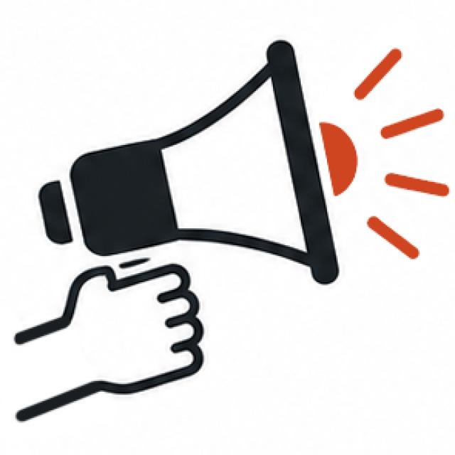 A megaphone