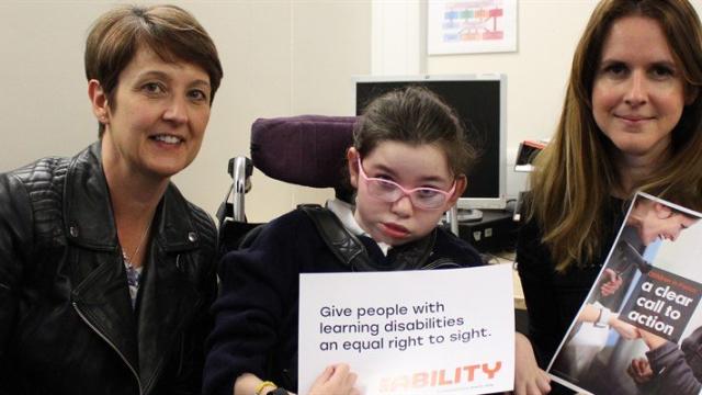 Ellie with Lisa Donaldson