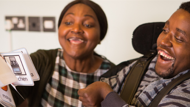 Sadick, a person we support