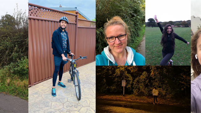 A selection of smiling faces