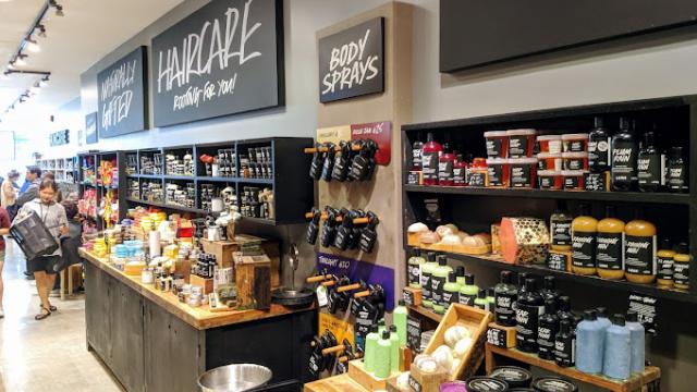The Lush store 
